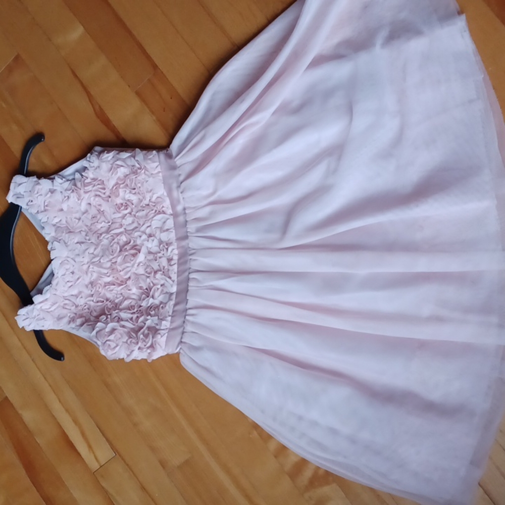 H&M light pink flower dress Size 9